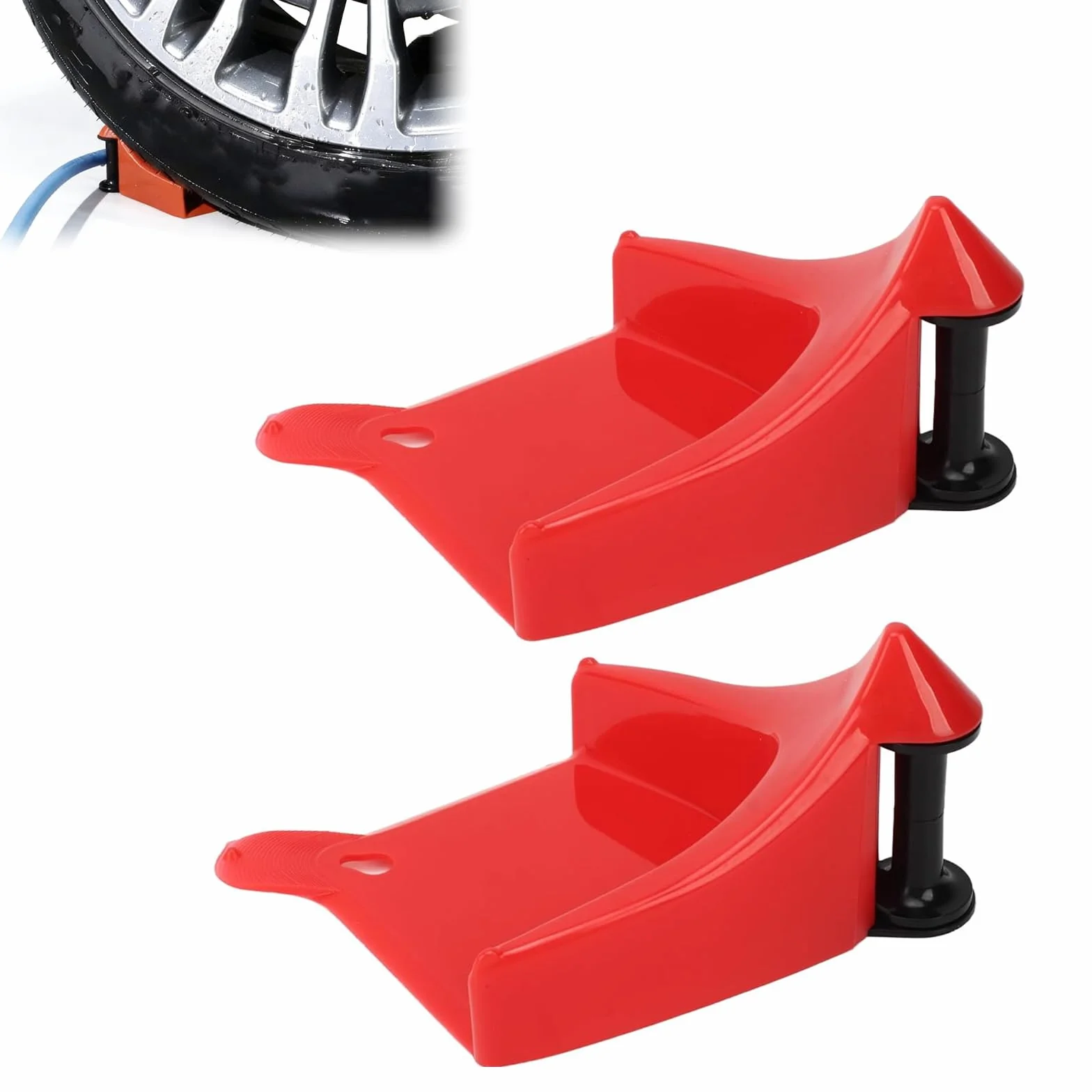 Guía De Manguera para Automóviles De 2 PCS, Detallando Las Herramientas De Limpieza Guías De Manguera para El Lavado De Automóviles, La Manguera De Neumáticos Que Evita La Manguera De Lavado De Autos