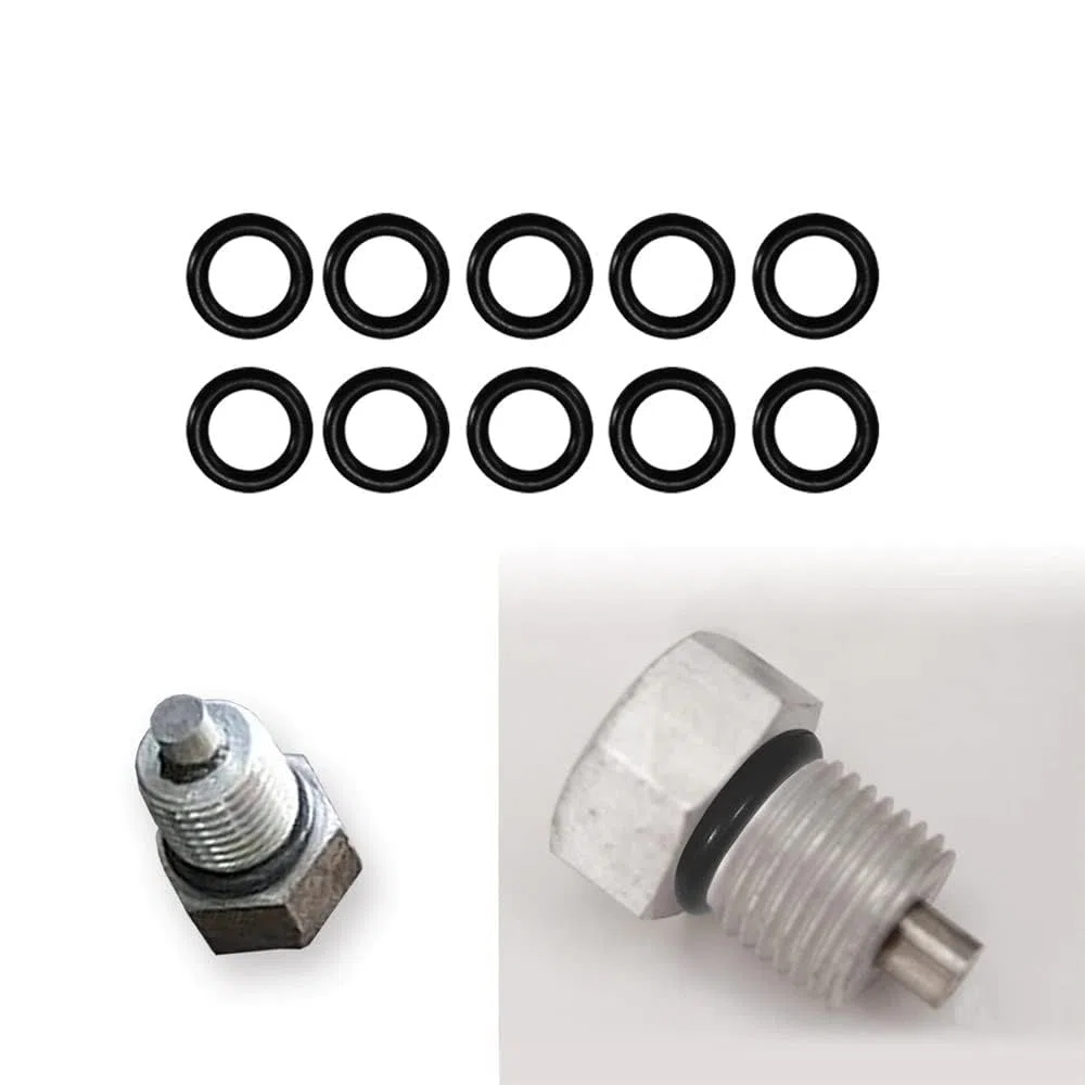 20 juntas tóricas para tornillos de drenaje de aceite de 9,5 mm para Harley Davidson, anillo de estanqueidad, tornillo de drenaje, Touring Dyna Fatboy Softail