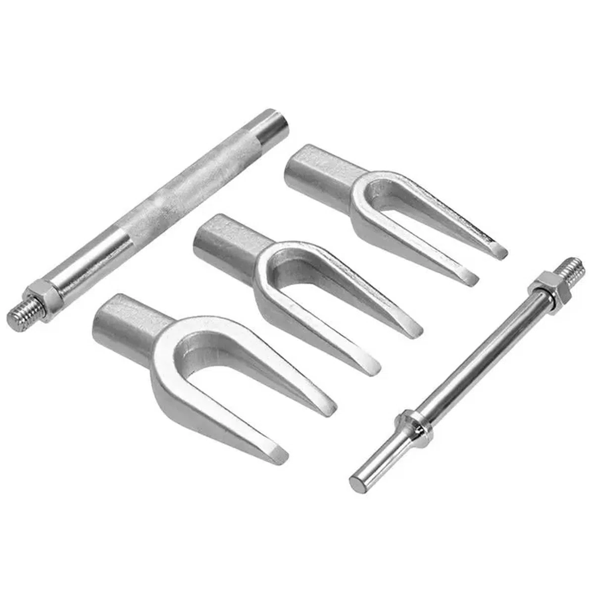 bolas para dirección de coche Herramienta de extracción rótula, 5 unidades, juego herramientas horquilla encurtido, kit separador tipo, herramienta mantenimiento automotriz Conjunto de rótula