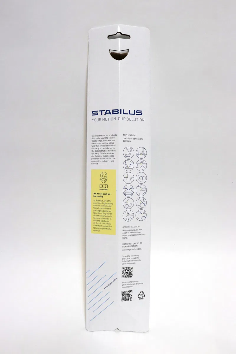 Stabilus 874029 Muelle neumático, capó de motor