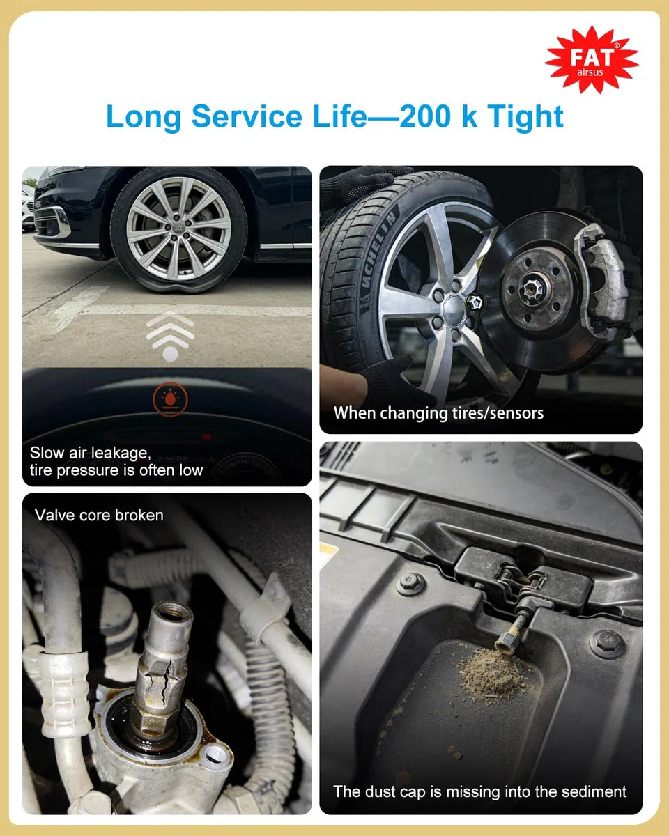 10 válvulas de aire de suspensión de aire M8 x 1 para Benz W251 W164 W212 W211 W220 W221 nuevo tubo conector de resorte de suspensión de aire accesorios de latón 1643200625 1643200725
