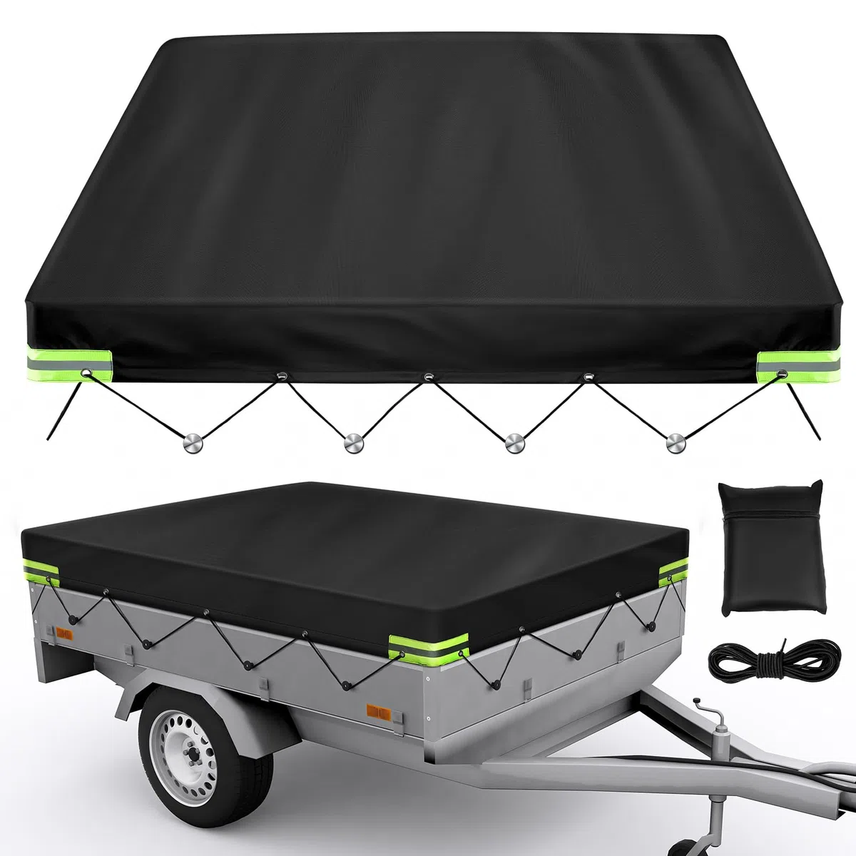 Tráiler Tarpaulin Flat Tarpaulin