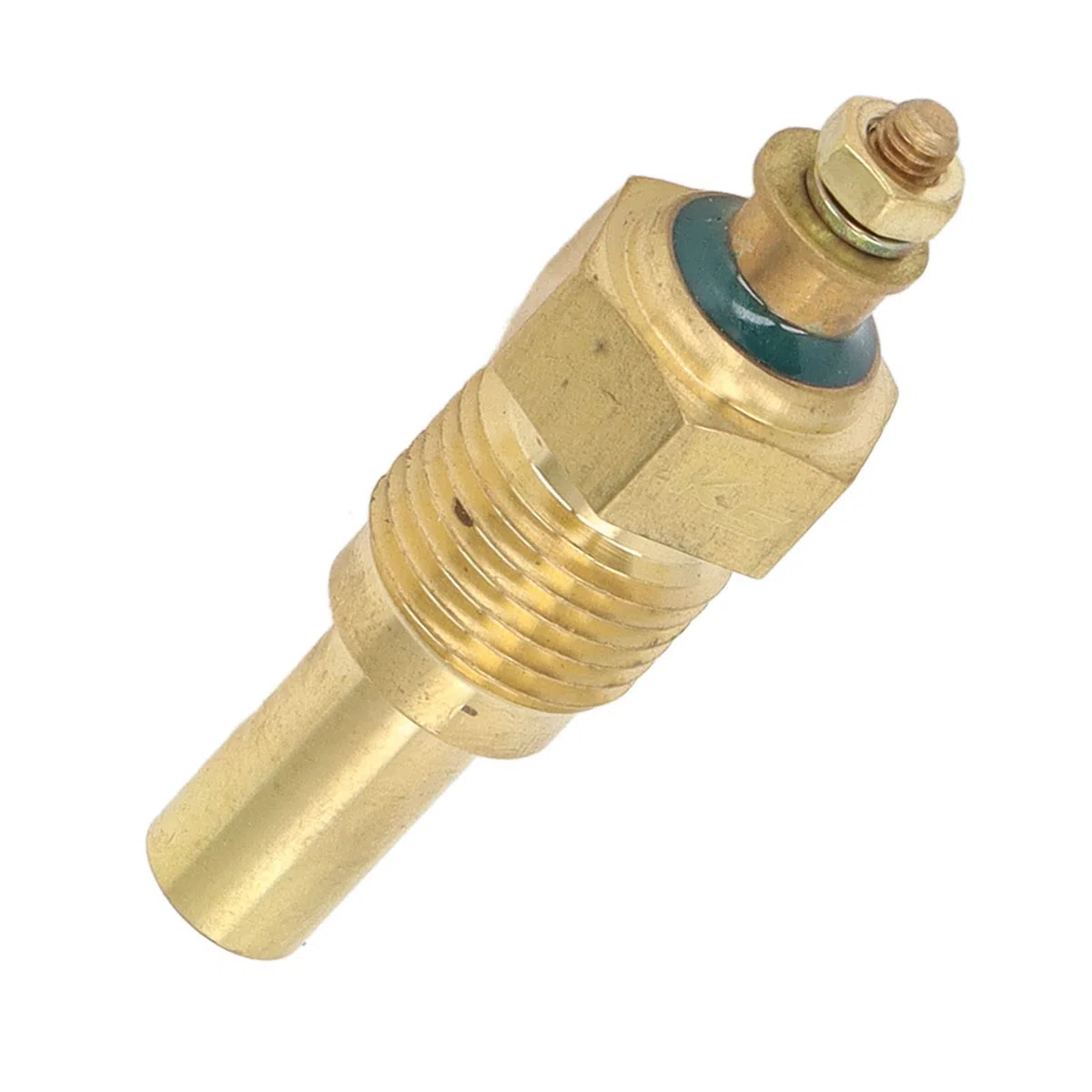 Sensor de temperatura del agua del motor compatible con la excavadora EX200 5 y el motor 6BG1 reemplaza el número OE 42571296 Construcción de latón Componente de monitoreo de