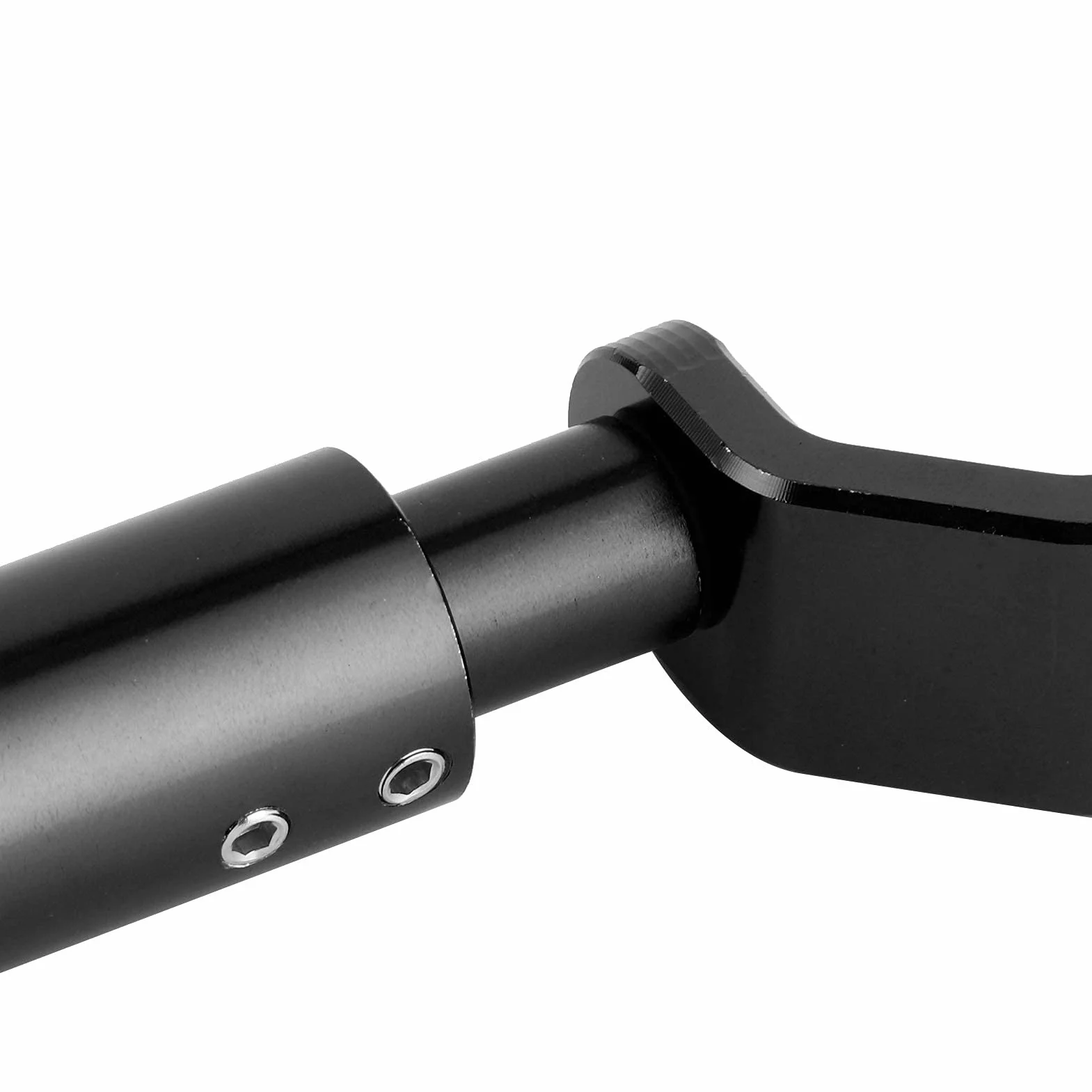 KIMISS Barra de equilibrio de aleación de aluminio CNC para moto, refuerzo extensible de manillar, accesorio para crossbar, compatible con múltiples modelos
