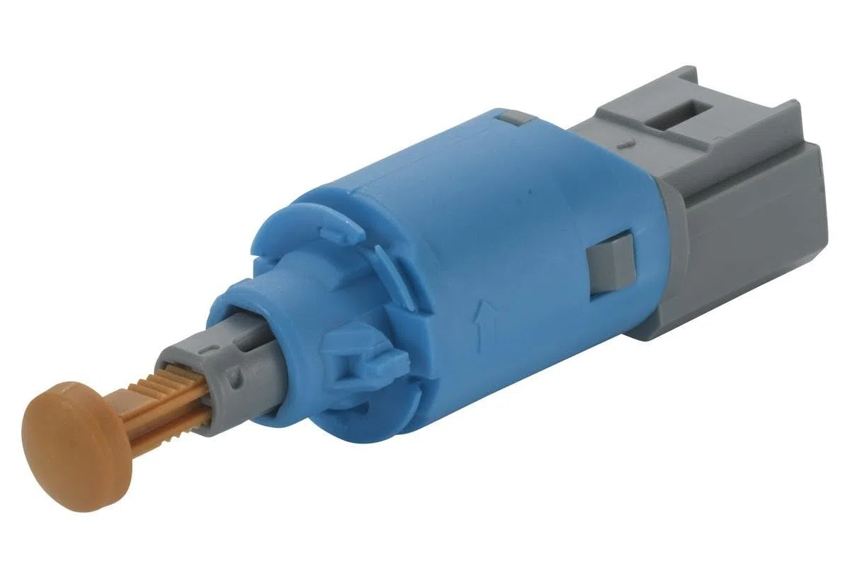 HELLA 6DD 179 465-181 Conmutador, accionamiento embrague (distribución motor) - 12V - Número de conexiones: 2 - bayoneta - Contacto de cierre - eléctrico