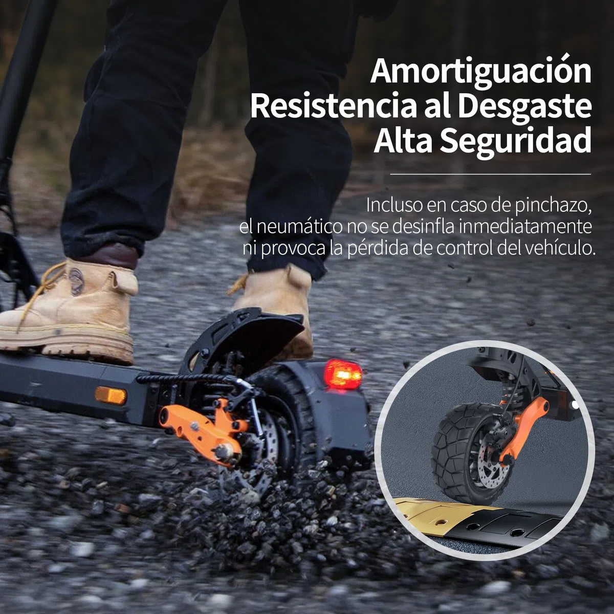 9x3.0-5.5 Neumáticos sin Cámara para Kukirin G2 Pro Patinete Eléctrico, Neumáticos Todoterreno de 9 Pulgadas, Ruedas de Repuesto Resistentes al Desgaste (1 Pieza)
