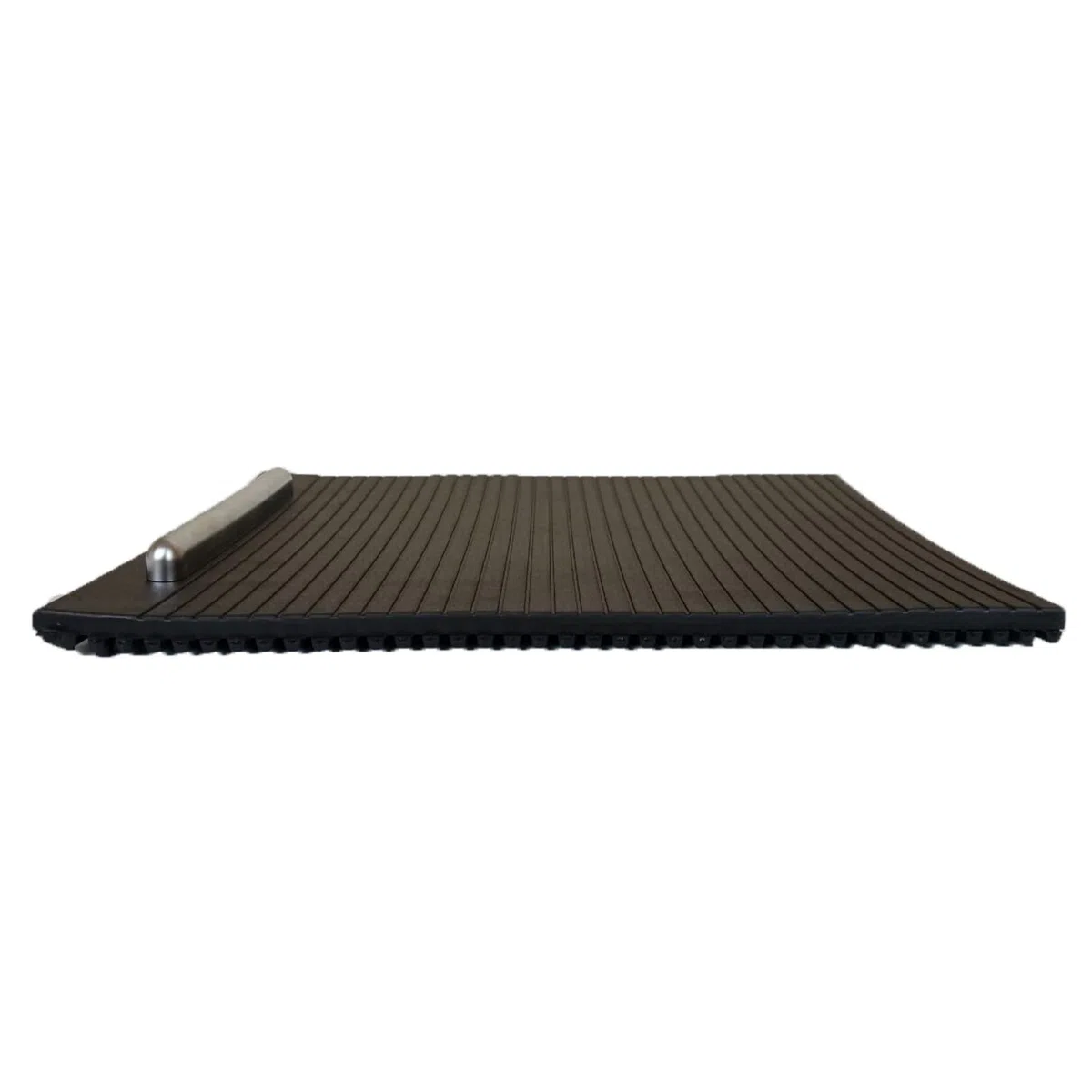 Cubierta para Consola Central para Coche Cromada Interior Cubierta para persiana Enrollable para Consola Central Negra compatible con VW Passat B6 B7 CC 3C0857503 3C 0 857 503