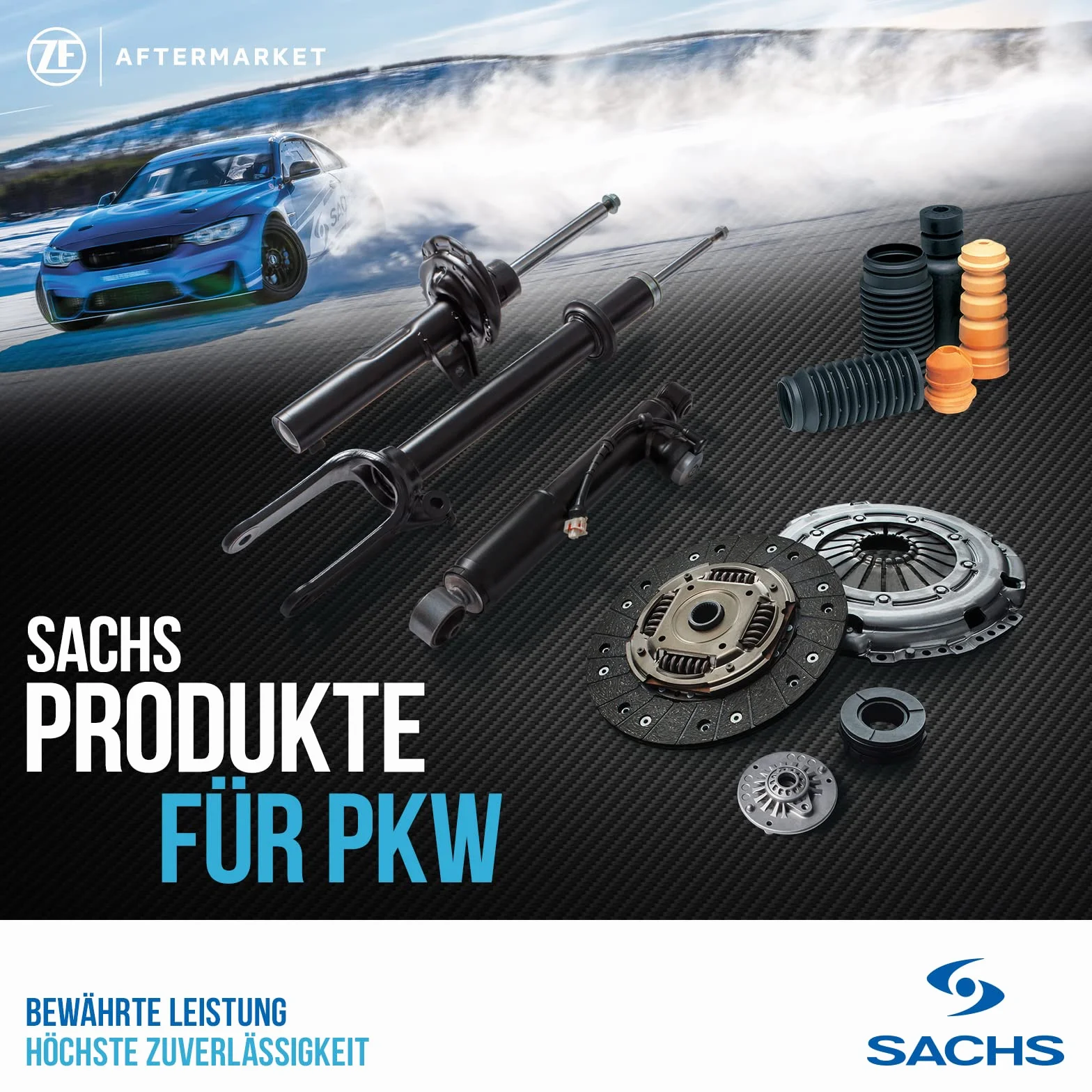SACHS 900 105 Juego De Guardapolvos Amortiguador Service Kit compatible con Seat Ibiza III (6L1) 2002-2009 Eje Delantero y Otros Vehículos