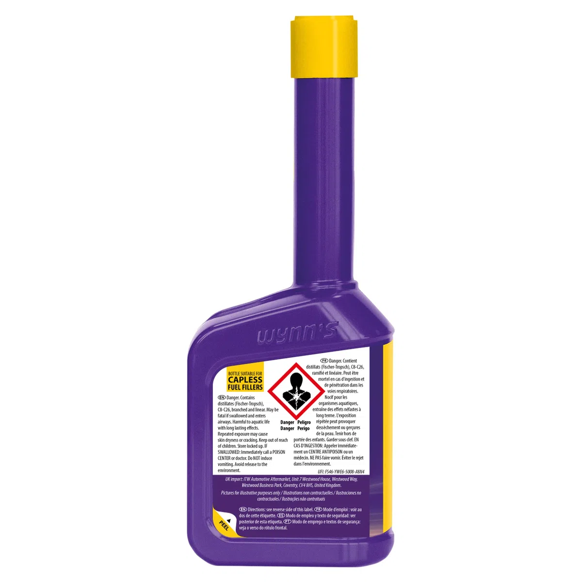 Wynn's Limpiador del Turbo Diésel – Limpia el Turbo y la Válvula EGR – Reduce Emisiones y Mejora la Combustión – Restaura la Potencia del Motor – 325 ml