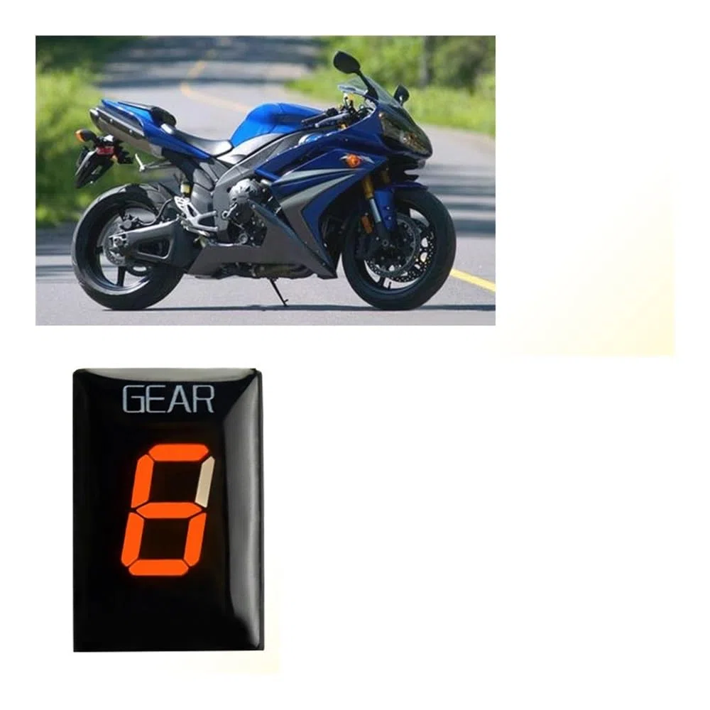 Indicador Cambio de Marchas Para Yam&aha FZ1 FZ1N FZ6 FZ1S FZ 1 1N 1S FZ 6 S2 FZ6R FZ 6R Accesorios De Motocicleta Indicador De Marchas Montaje Pantalla De Marchas De Velocidad