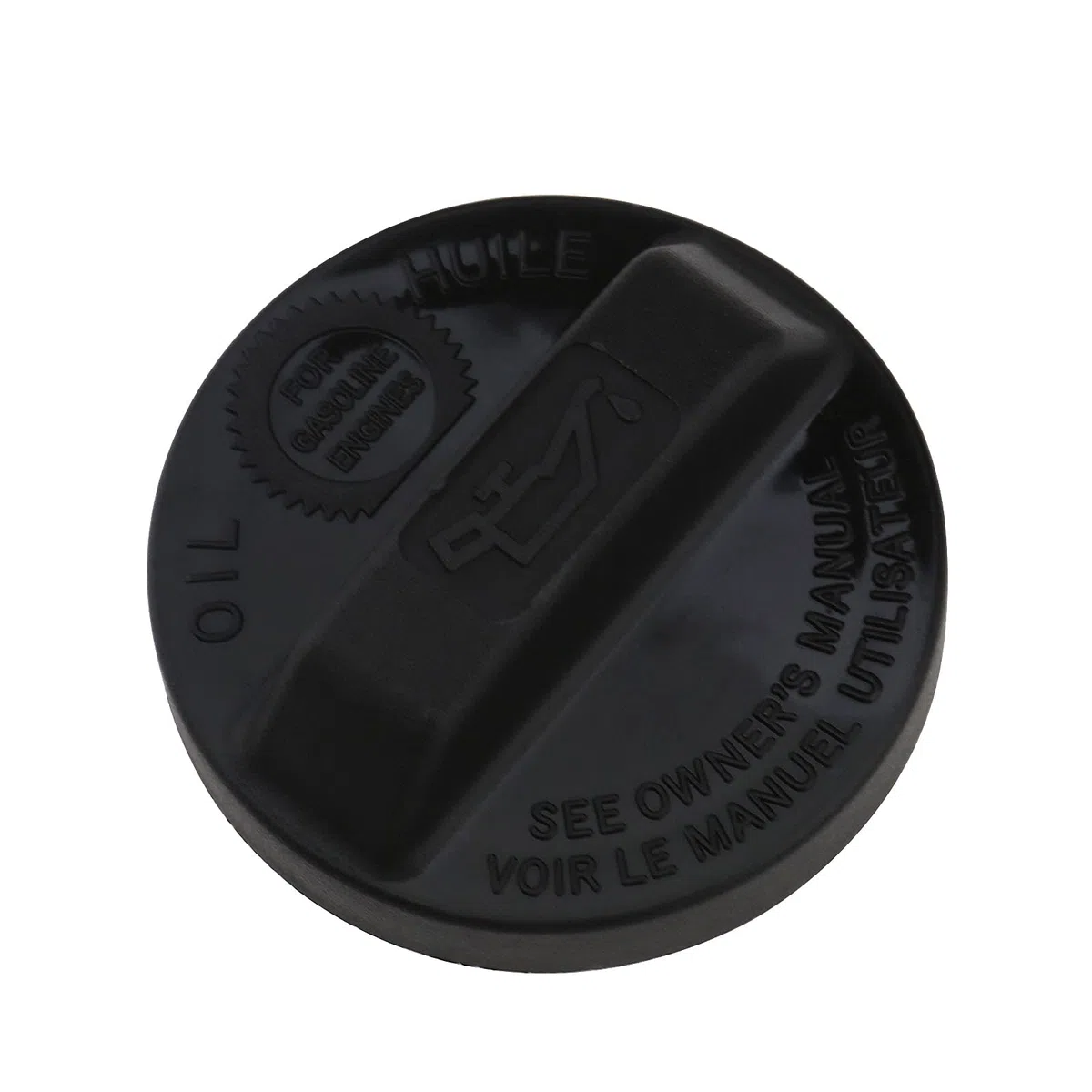 Tapa de llenado de aceite del motor Tapa del tanque Compatible con Civic Fit CR-V Element Pilot Ridgeline Accord Odyssey Acura MDX RL TL RSX 15610-RAA-A01 ABS negro