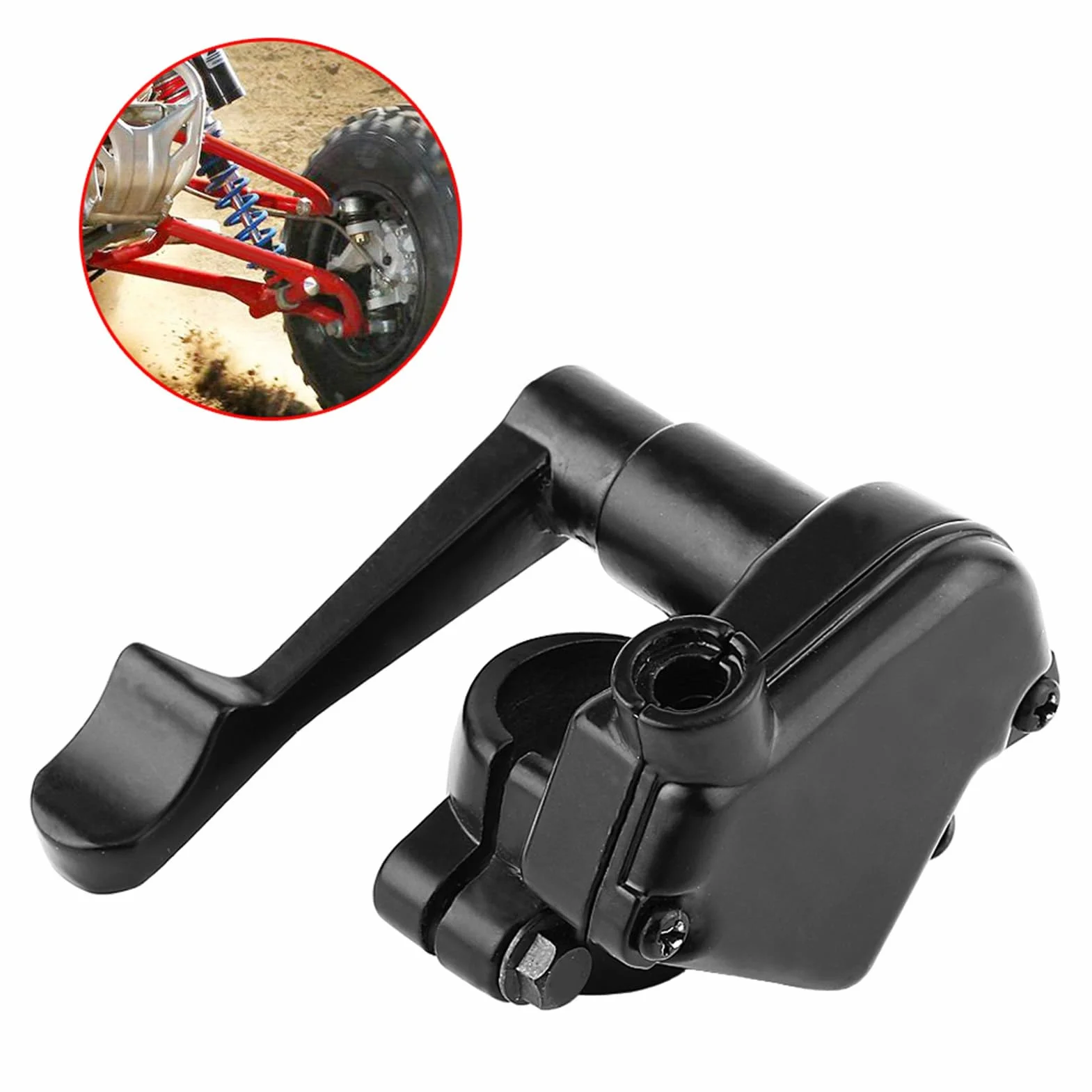 Akozon 7/8 Pulgadas Acelerador 22 mm Acelerador empuñadura del Acelerador empuñadura del Acelerador Juego de Palanca del Acelerador para Motocicleta ATV Dirt Bike Accesorio de Repuesto