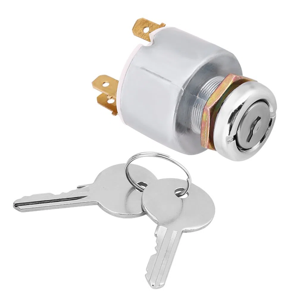 Interruptor de Arranque Universal 12V, Interruptor ON/OFF con 2 llaves