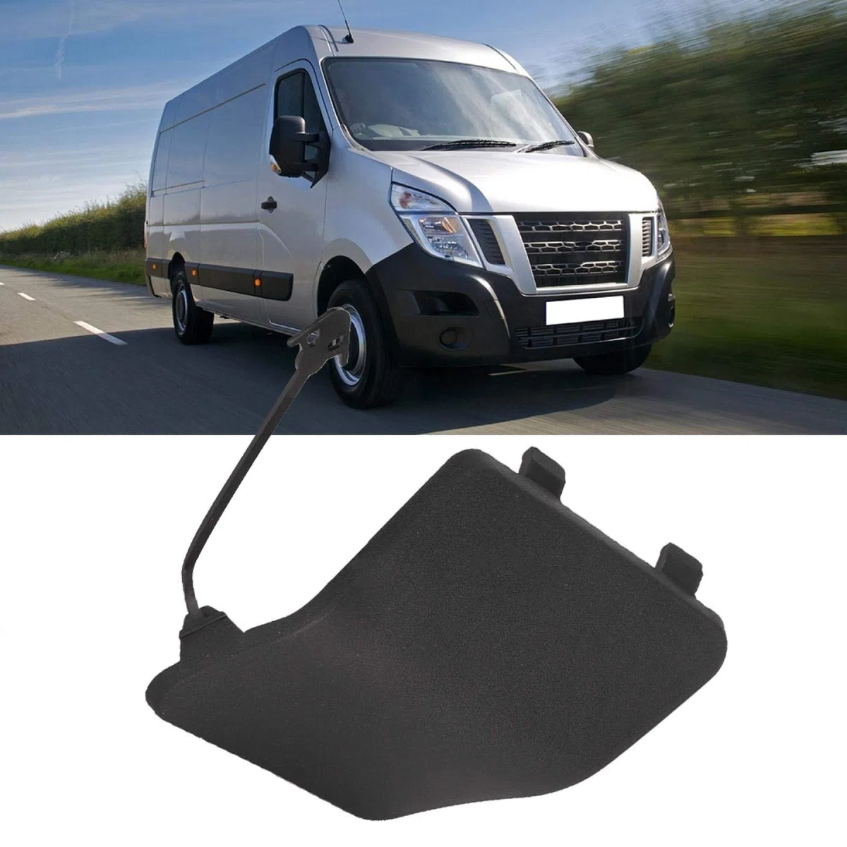 EBTOOLS para renault master mk3 iii Tapa de ojo de gancho de remolque delantero 511800537R