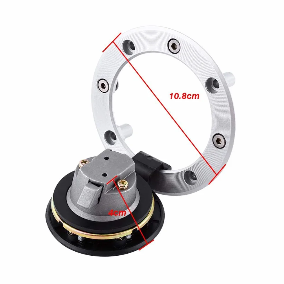 Fydun Tapón del Tanque de Combustible de Gas, Tapa del Tanque del Tanque de Combustible de Gas de Aluminio con 2 Teclas para GSXR 600 750 GSXR1300