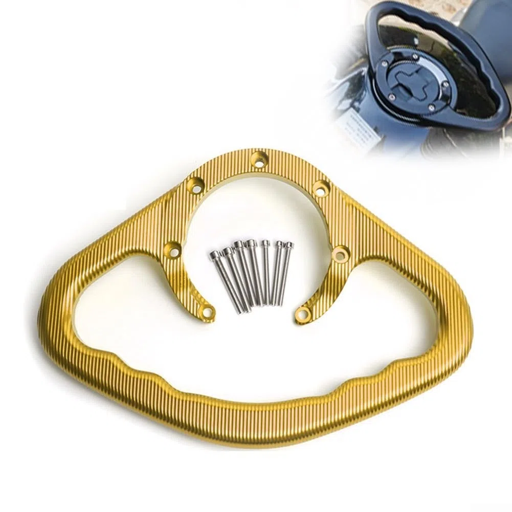 Tapa de depósito de combustible para motocicleta, reposabrazos de asiento trasero, agarre para pasajeros, tanque de seguridad para Honda, accesorios de motocicleta
