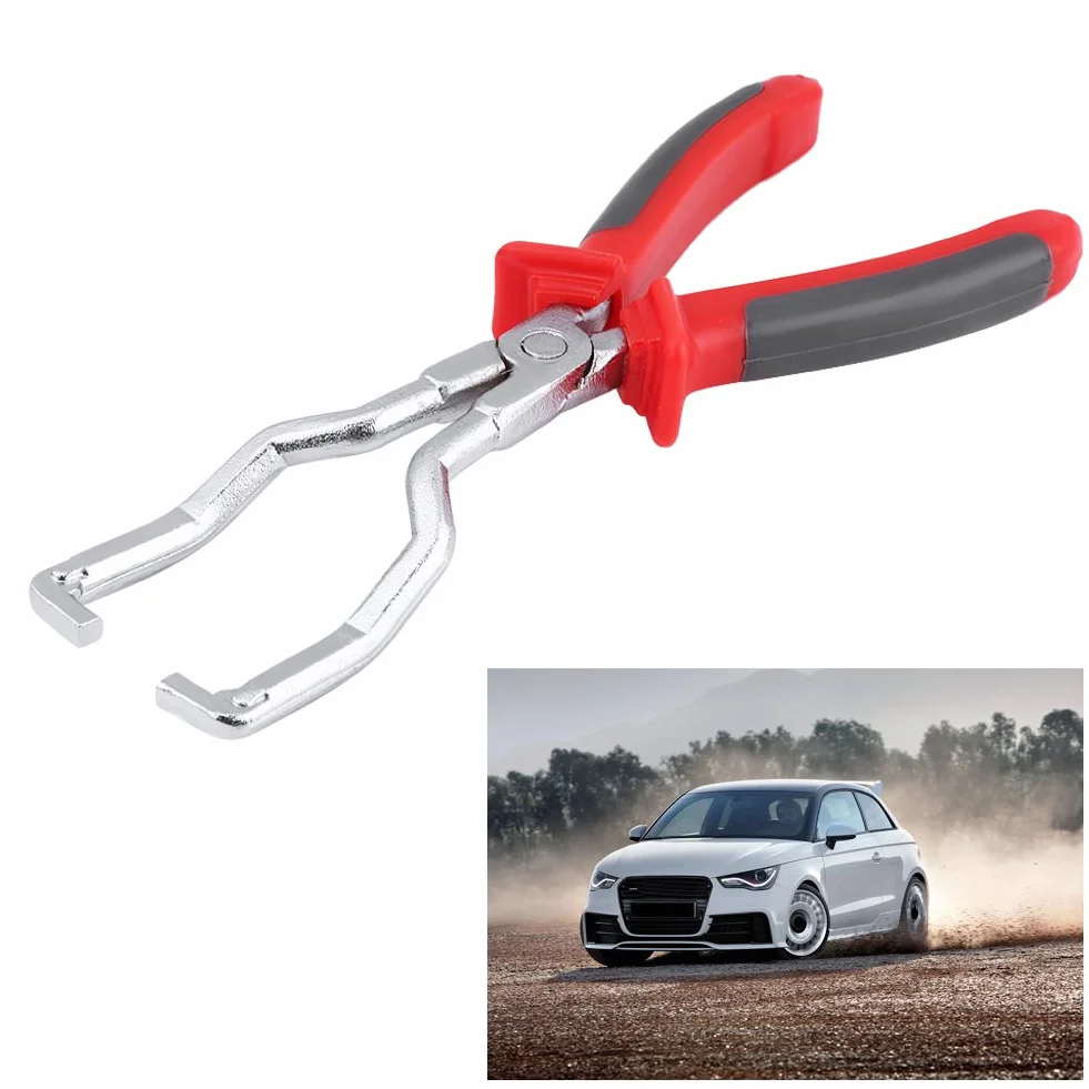 Alicates para tubería de alimentación de combustible, alicates para tubería de alimentación de combustible para coche, herramienta de eliminación de abrazadera de abrazadera de manguera de línea de co