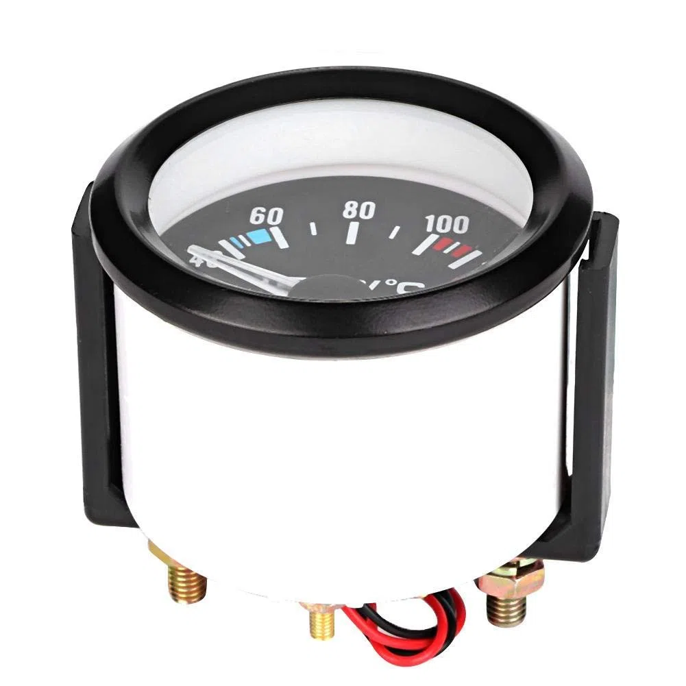 Indicador de la Temperatura del Agua, Herramienta Universal del Instrumento del Metro de la Temperatura del Agua del Camión LED del Coche de 2inch 52mm