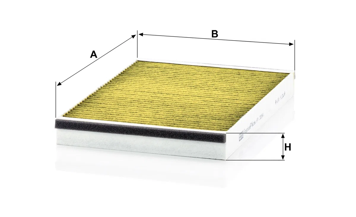 MANN-FILTER FP 3054 Filtro de aire de cabina - FreciousPlus Filtro de Polen Biofuncional - para Automóviles + Vehículos de transporte