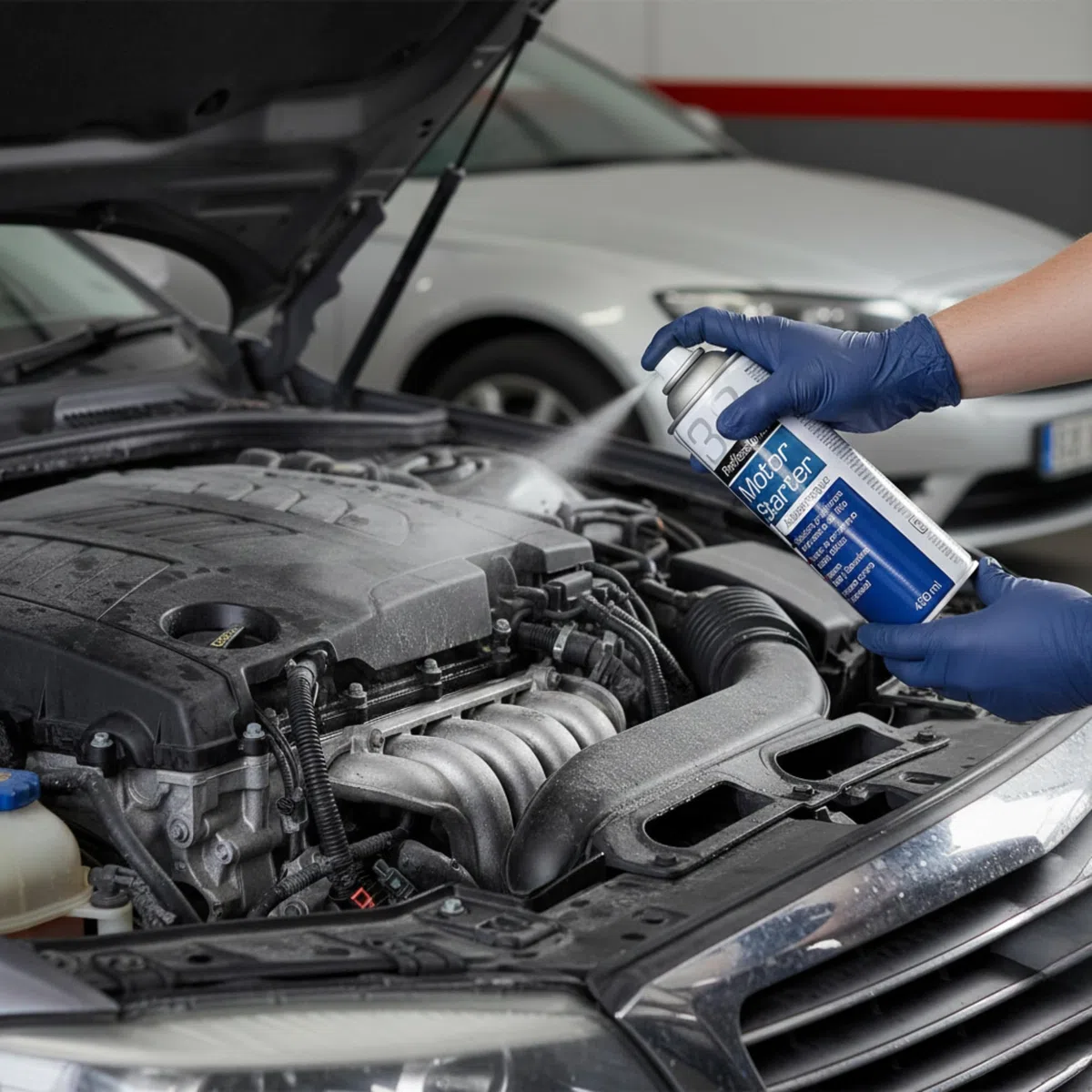 Spray Autoarranque Motor Diésel y Gasolina 400 ml | Arranque Instantáneo en Frío y Humedad | Coches, Motos, Maquinaria Agrícola y Barcos