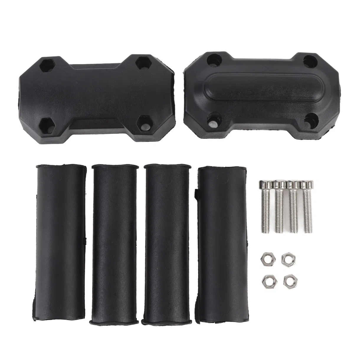 Bloques de Parachoques de Motocicletas universales: Protección contra la Protección del Motor del Motor Anti-colisión para Protectores de Motor de 22 Mm, 25 Mm y 28 Mm |