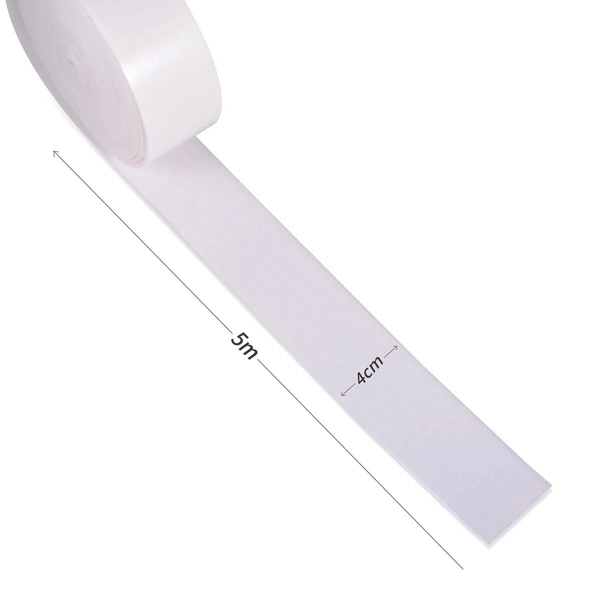 Rollo de 5 m de largo de fieltro, autoadhesivo, borde de fieltro, rasqueta de fieltro, rasqueta de fieltro con material suave para ventanas de coche, lámina tintada, adhesivo para azulejos