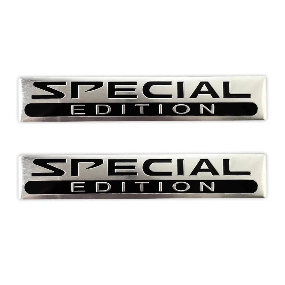 2 PCS Emblema Adhesivo metálico para Audi Sline A3 A4 B8 8P 8V B6 A5 A6 C7 Q5 B9 B7 C6 A1, Metal 3D Insignia para carrocería de Coche para Carrocería Pegatinas,BlackSilver-4