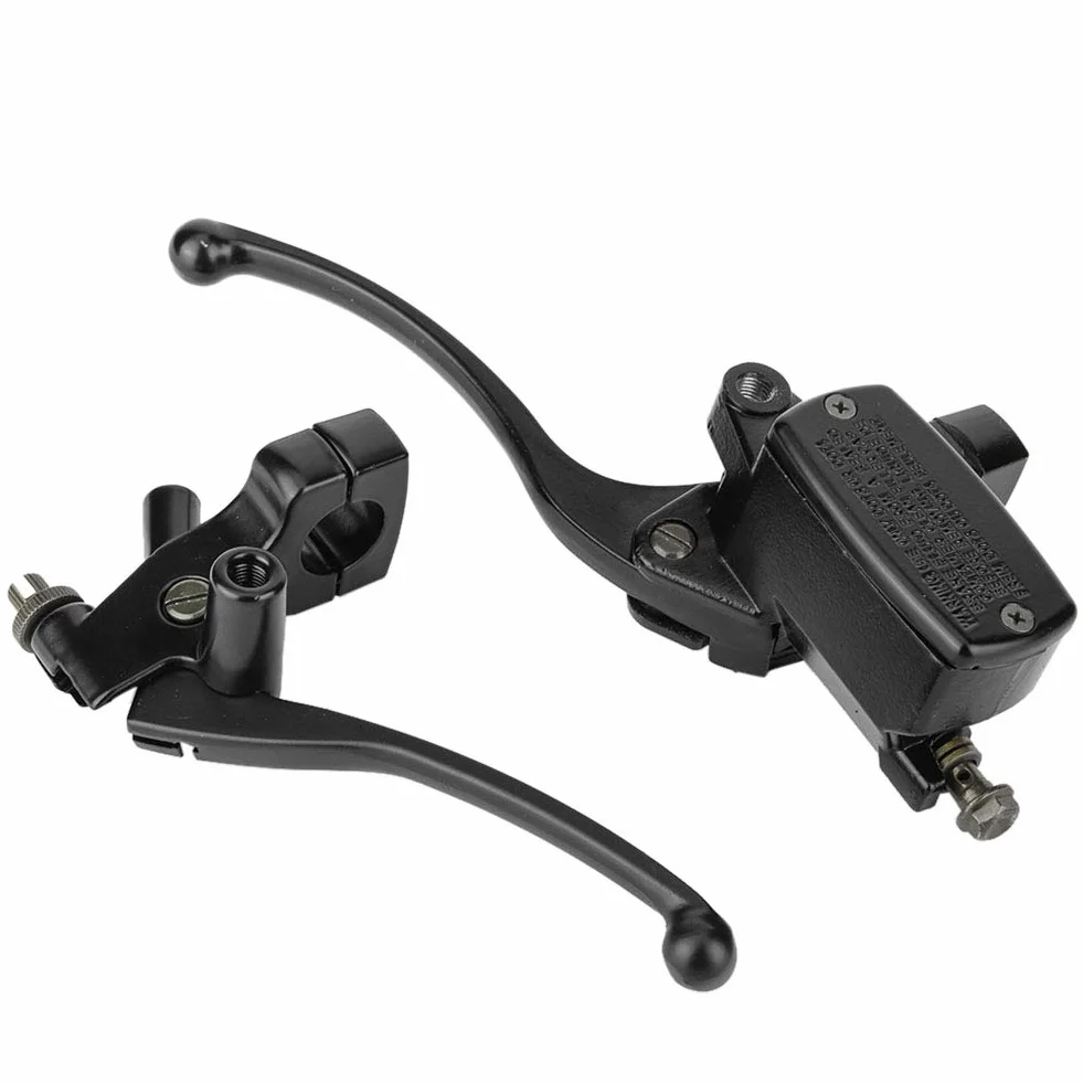 Universal motocicleta 1 "25mm manillar freno cilindro maestro palanca de embrague izquierda y derecha para Honda Shadow 400/Steed