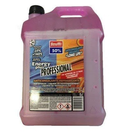 krafft ANTICONGELANTE REFRIGERANTE 50% Energy Plus Long Life G12 Color Violeta