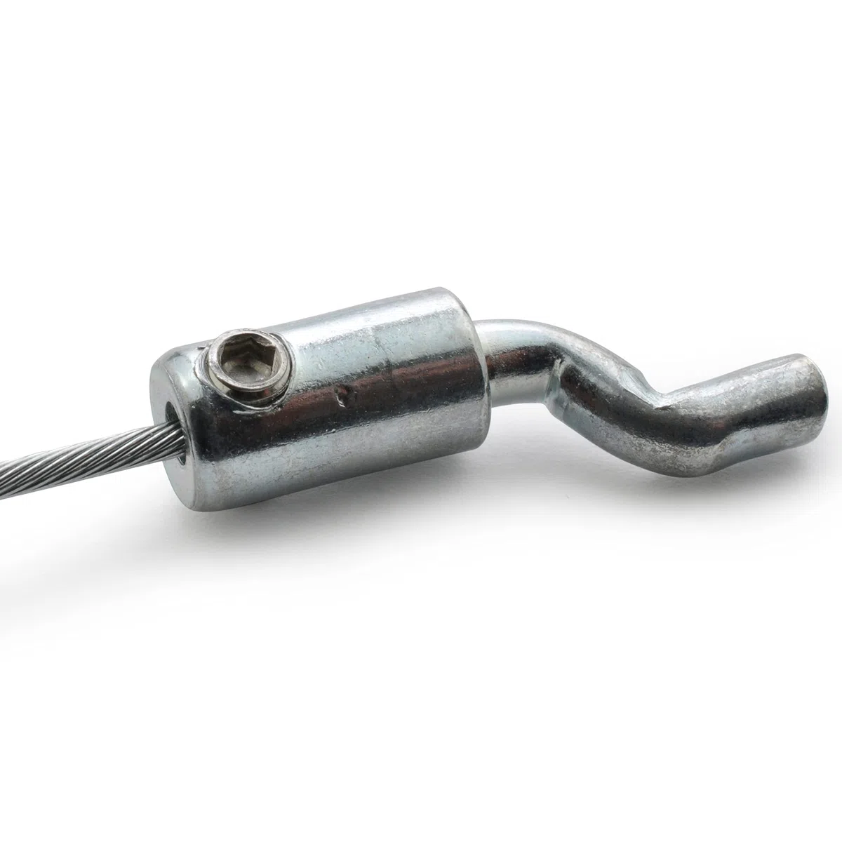 Easyboost Cable Acelerador Z Ø1,5mm Kit de Reparación Flexible 2,50 Metros Universal con Funda Prisionero para Cortacéspedes Motocultores Desbrozadoras
