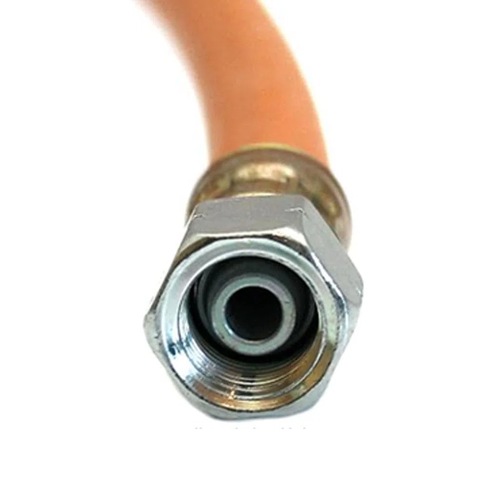 Generisch Manguera de propano para autocaravana, caravana, caravana, manguera de gas de 80 cm, conexión de tubo de gas de 1/4 pulgadas