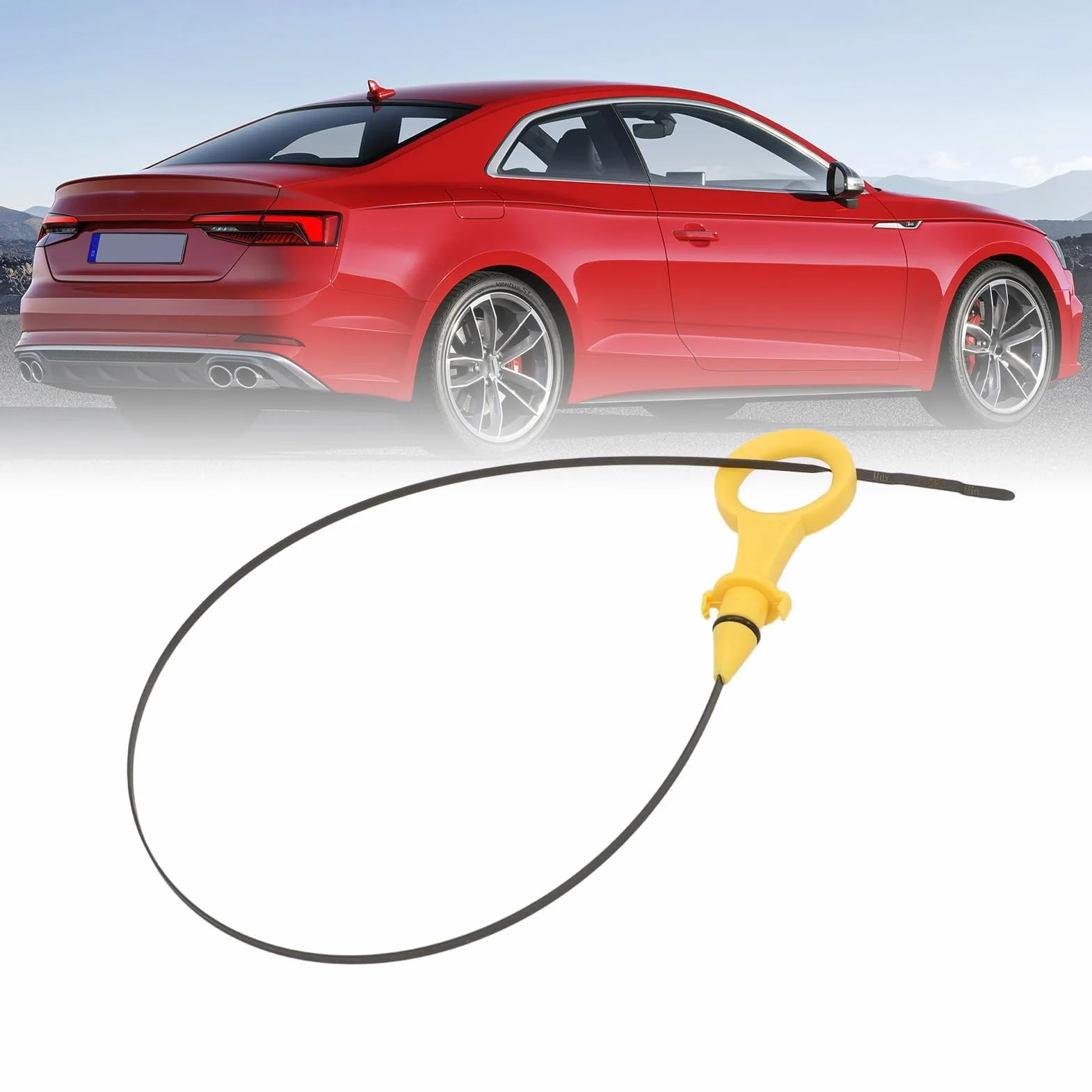 Oil Dipstick para A4 Quattro 2009-2017 2.0T A5 Quattro 2008-2017 B8 B9 2009-2017 06H115611E 06J115611F