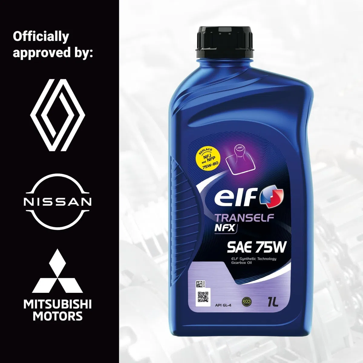 ELF TRANSELF NFX 75W 1L (ANTIGUO NFP/NFJ)