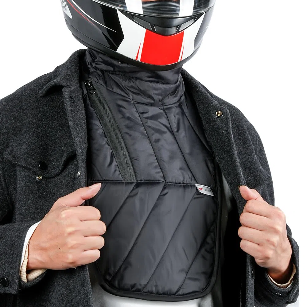 Calentador de Cuello para Moto, Protector de Cuello de Moto al Aire Libre, Grueso, Resistente al Viento e Impermeable, Ideal para Montar a Caballo, Moto, Ciclismo