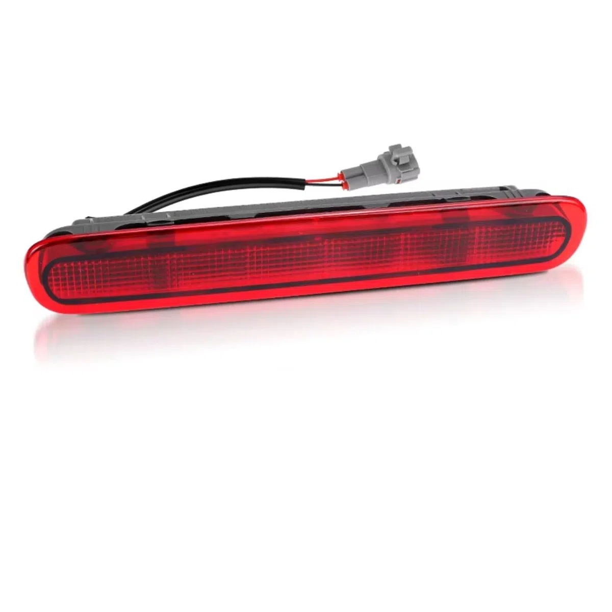 Tercera Luz De Freno para Toyota para Hilux para Vigo 2005 2006 2007 2008 2009 2010 2011 2012 2013 2014 3.ª lámpara de Parada LED luz de Freno Adicional Luz Freno Alto Nivel(Red Lens)