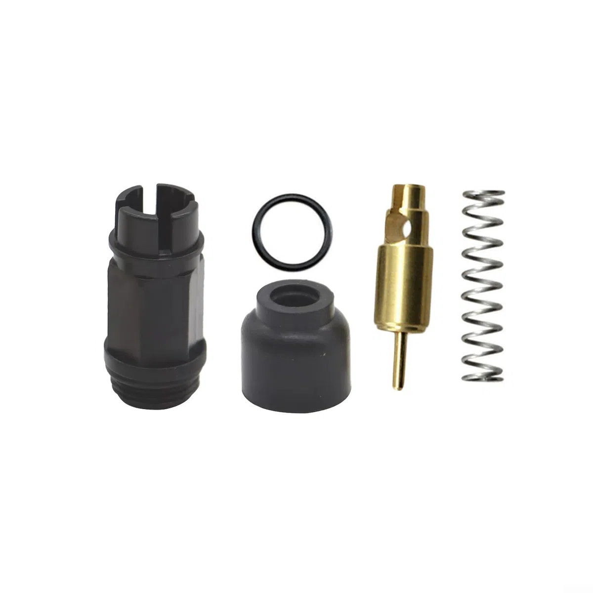 Eawfgtuw Conjunto de émbolo de válvula de arranque para carburador ATV 16016-1101 para KLF300 KLF400 KVF360 KSF250 KEF300