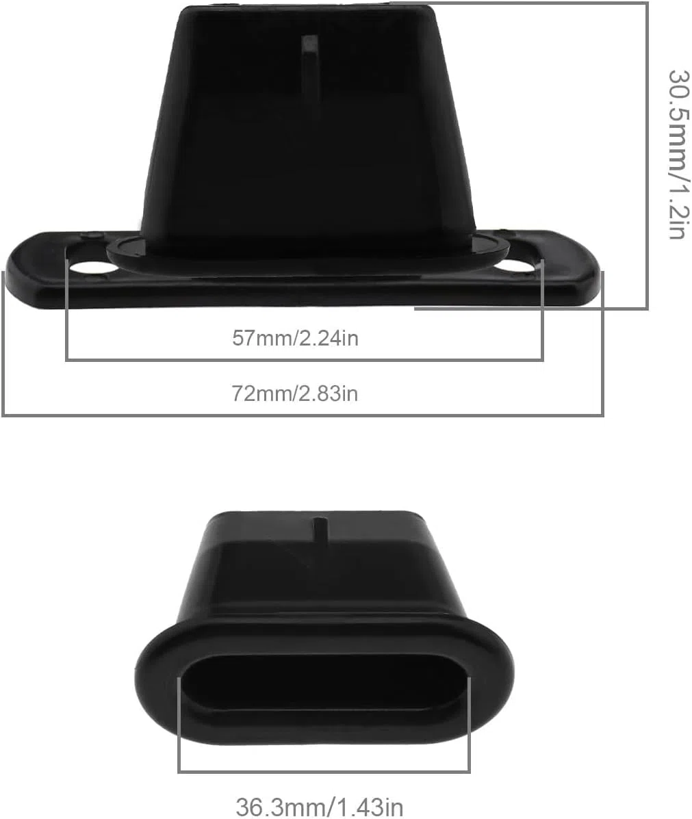 Juego de Localizador de Puerta Corredera Lateral, 2 Piezas de Pestillo de Puerta Corredera de Plástico Abs Pasador de Bloqueo Del Vehículo, para Fiat Scudo 1995-2006 Oem: 904637 904645 1487798080