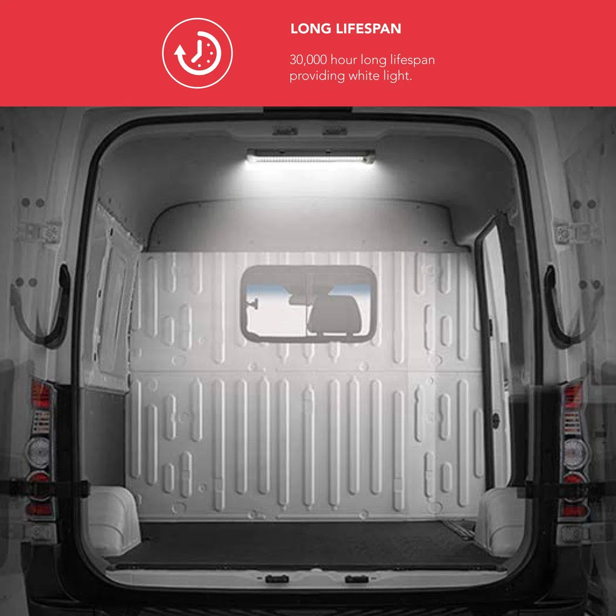 GADLANE Barra LED 12V - 24V Autocaravana, Camper, Barco, Cocina Luz Furgoneta Interior Luces Led 12v Interruptor Encendido/Apagado - 6000k - 34cm Longitud - Paquete De 2