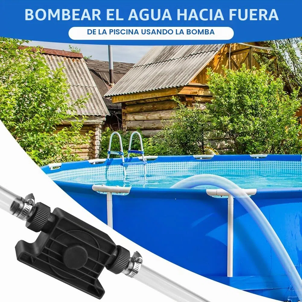 Flintronic Bomba de taladro, Mini-bomba Adaptable a cualquier taladradora, Bomba Diesel para Taladro Eléctrico, mini taladros eléctricos para bombear y bombear agua, Velocidad 1500-3500 rpm