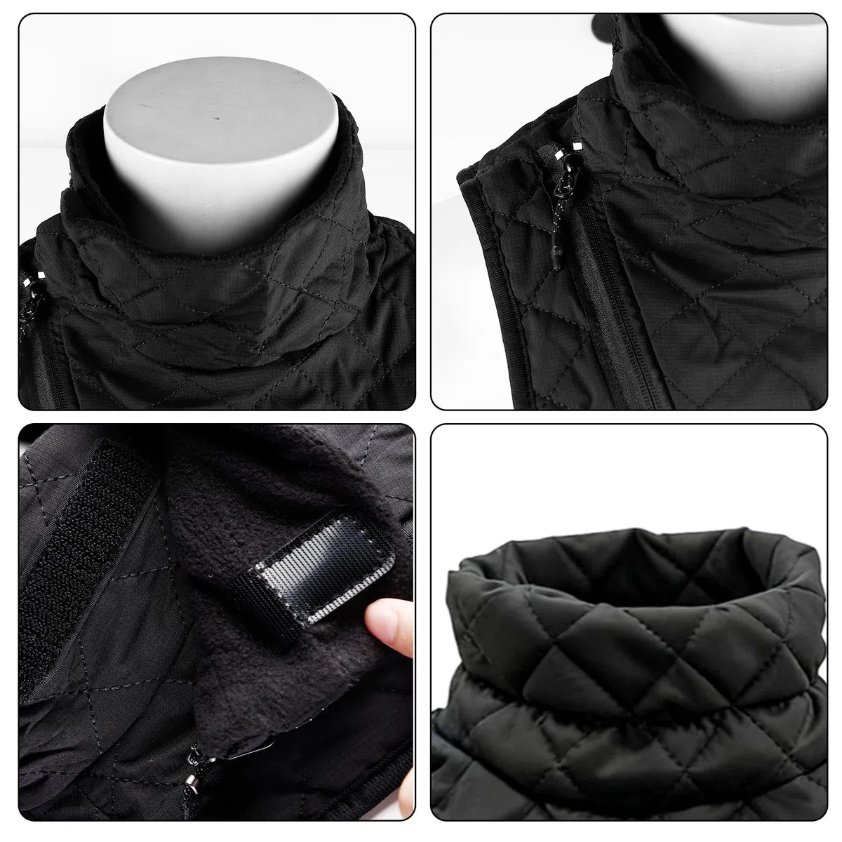 GBKDQQ Calentador de cuello para motocicleta, calentador de cuello para hombre, mujer, bufanda cálida para hombres y mujeres, deportes al aire libre, ciclismo, esquí
