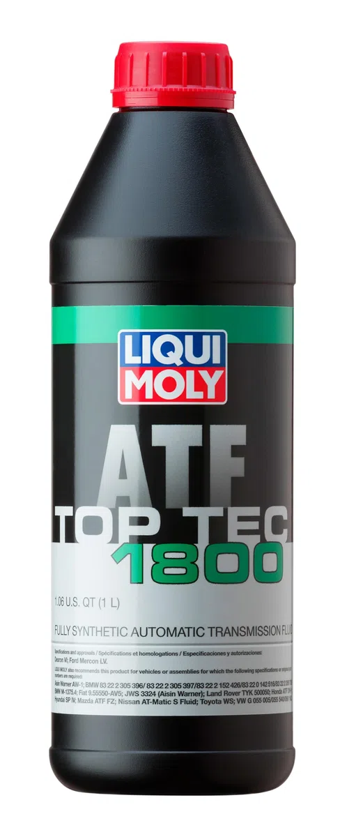 Liqui Moly Top Tec ATF 1800, 1 L, Aceite de Engranajes, Aceite hidráulico, SKU 3687