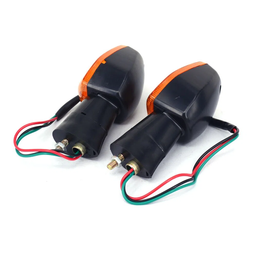 JFG RACING Intermitentes Moto,Intermitentes Luces Intermitentes Lámpara Indicadores Ambar para CBR600RR 2003-2006 CBR1000RR 2004-2007 Lámpara Intermitente de Doble Deporte