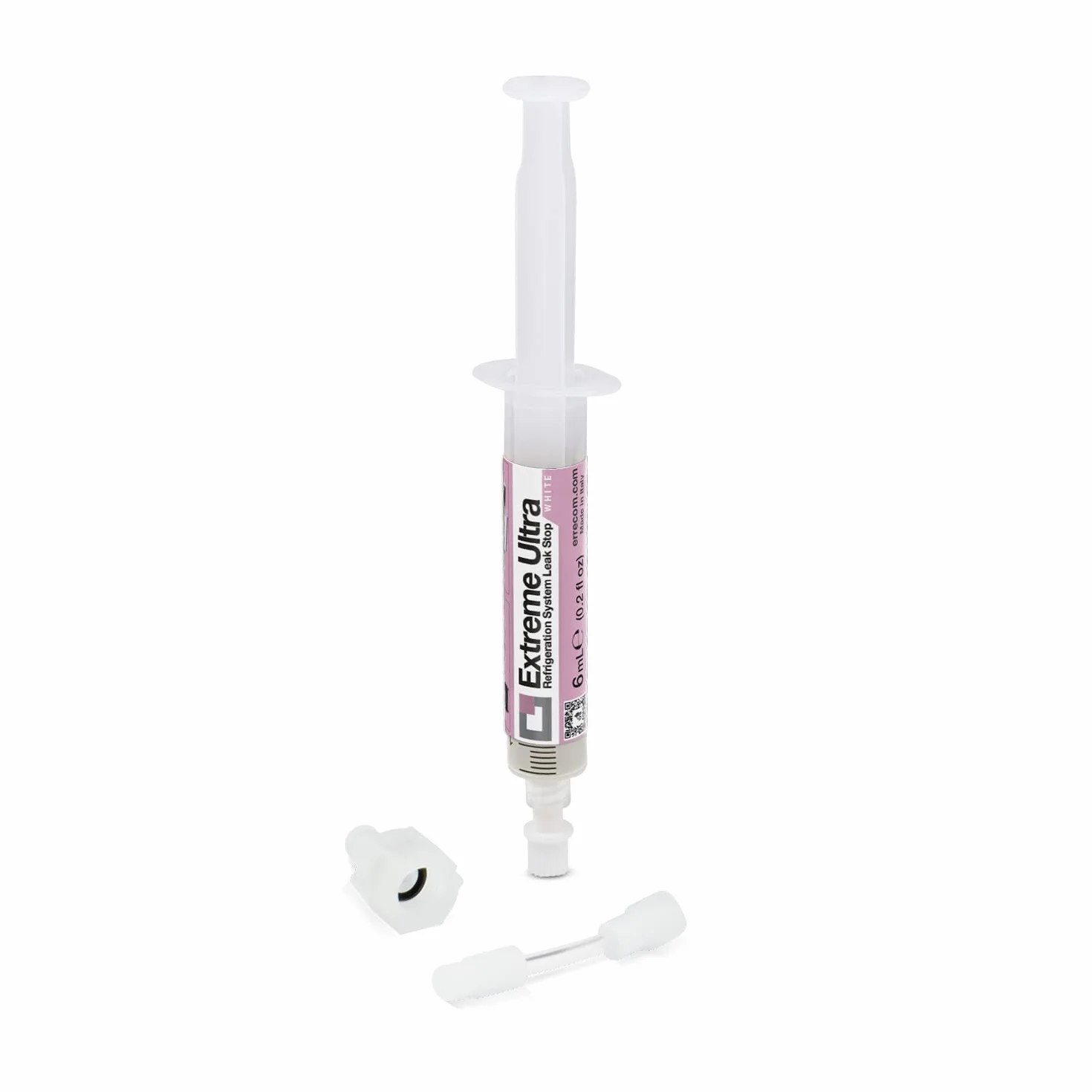 Extreme White Ultra, Sellador de Fugas para Sistemas de Refrigeración con R600 - R290 (Adaptador 1/4 SAE)