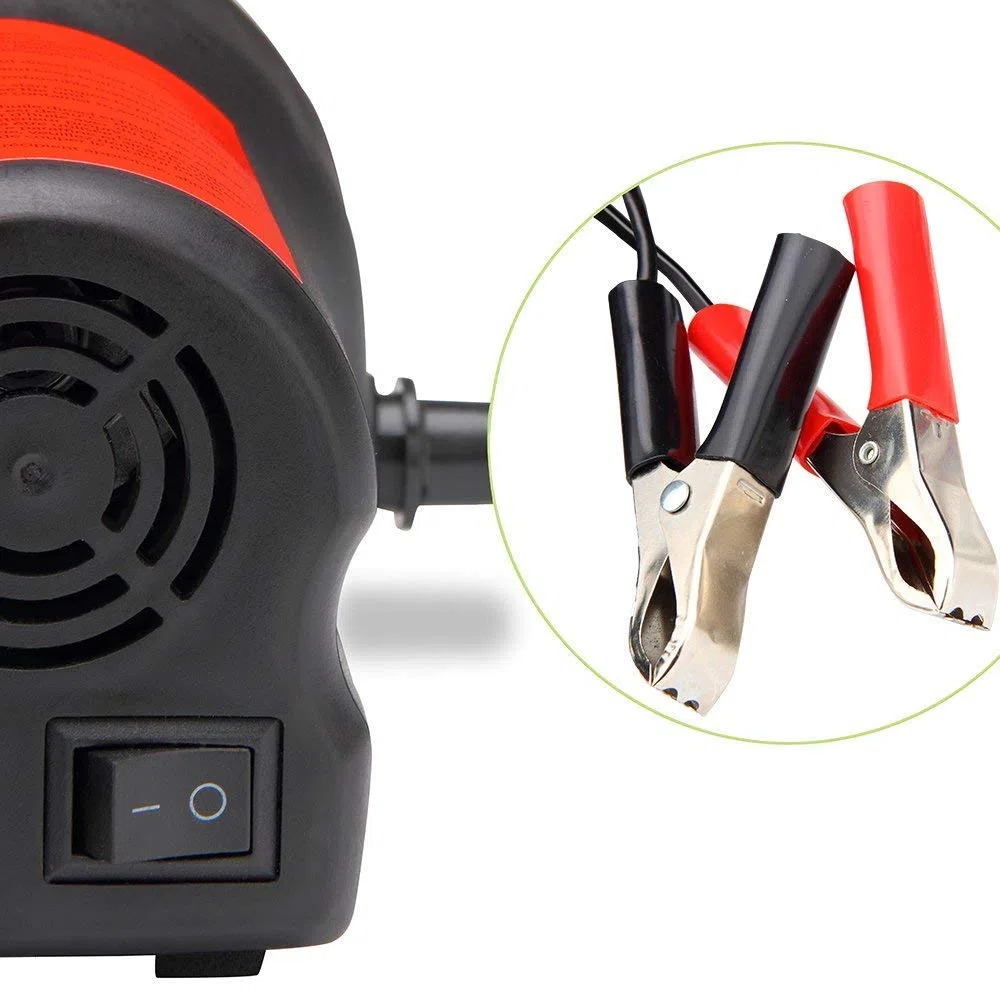 JOMAFA Bomba Extractora de Aceite DC 12V 80W Bomba de transferencia de combustible (no gasolina) y Aceite para Auto, Moto, Quad, furgon