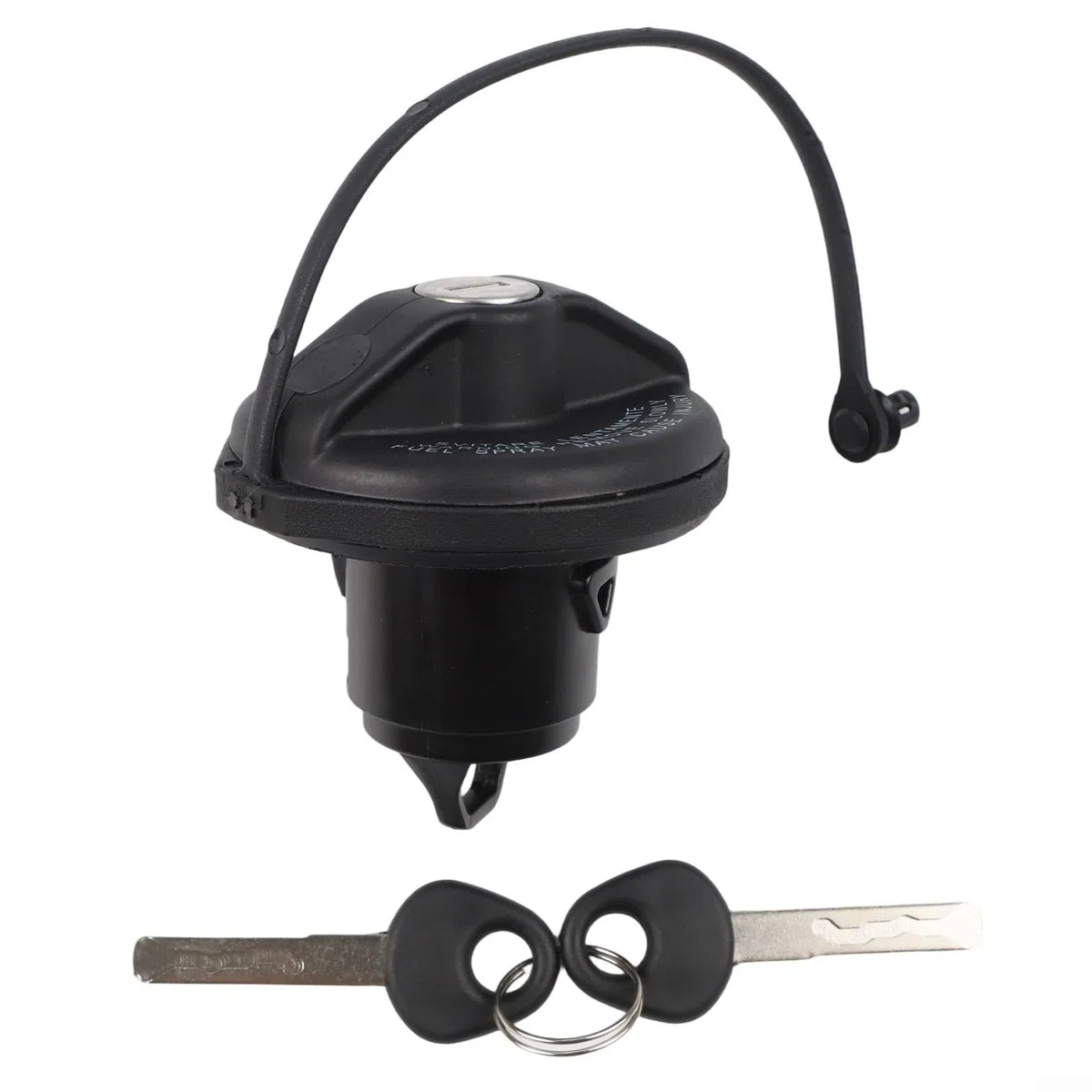 Tapón de depósito de combustible con cerradura para Fiat Ducato, para Boxer y para relé (2006-presente), tapa negra ABS con 2 llaves, OEM 71802900