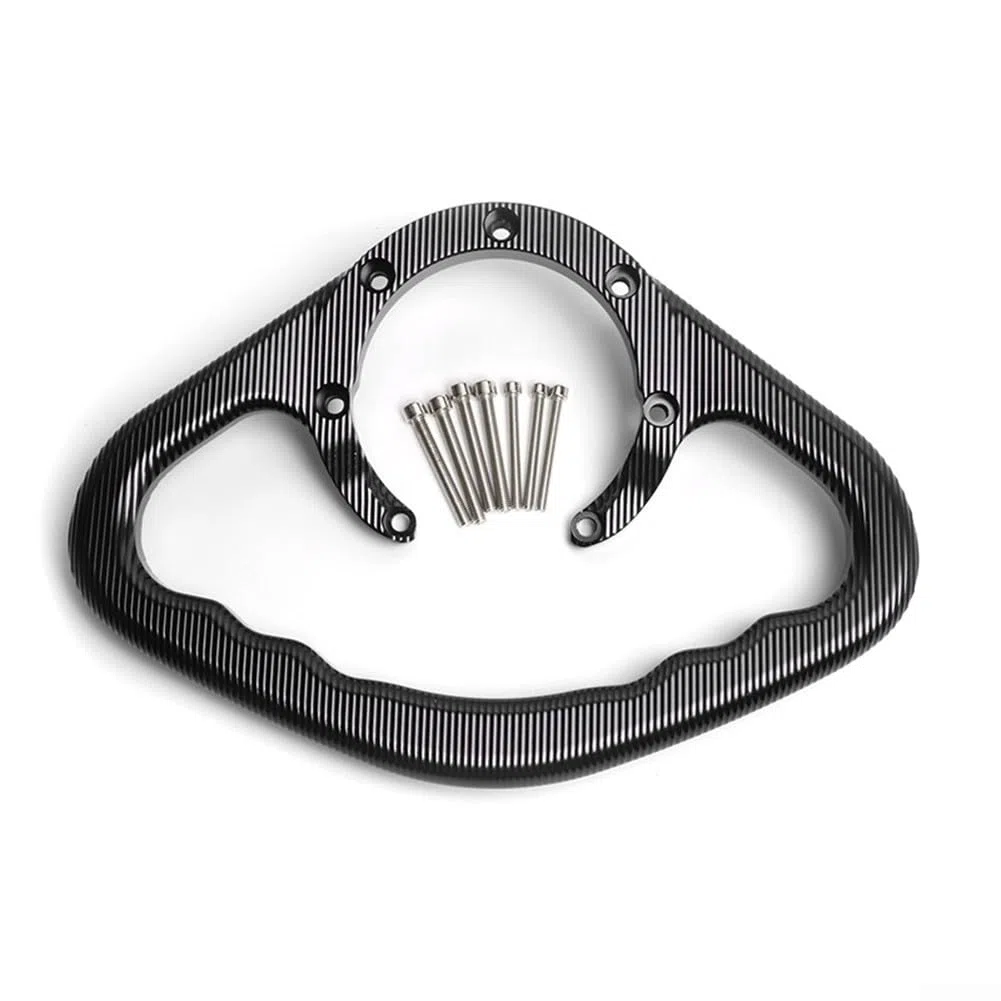 Tapa de depósito de combustible para motocicleta, reposabrazos de asiento trasero, agarre para pasajeros, tanque de seguridad para Honda, accesorios de motocicleta