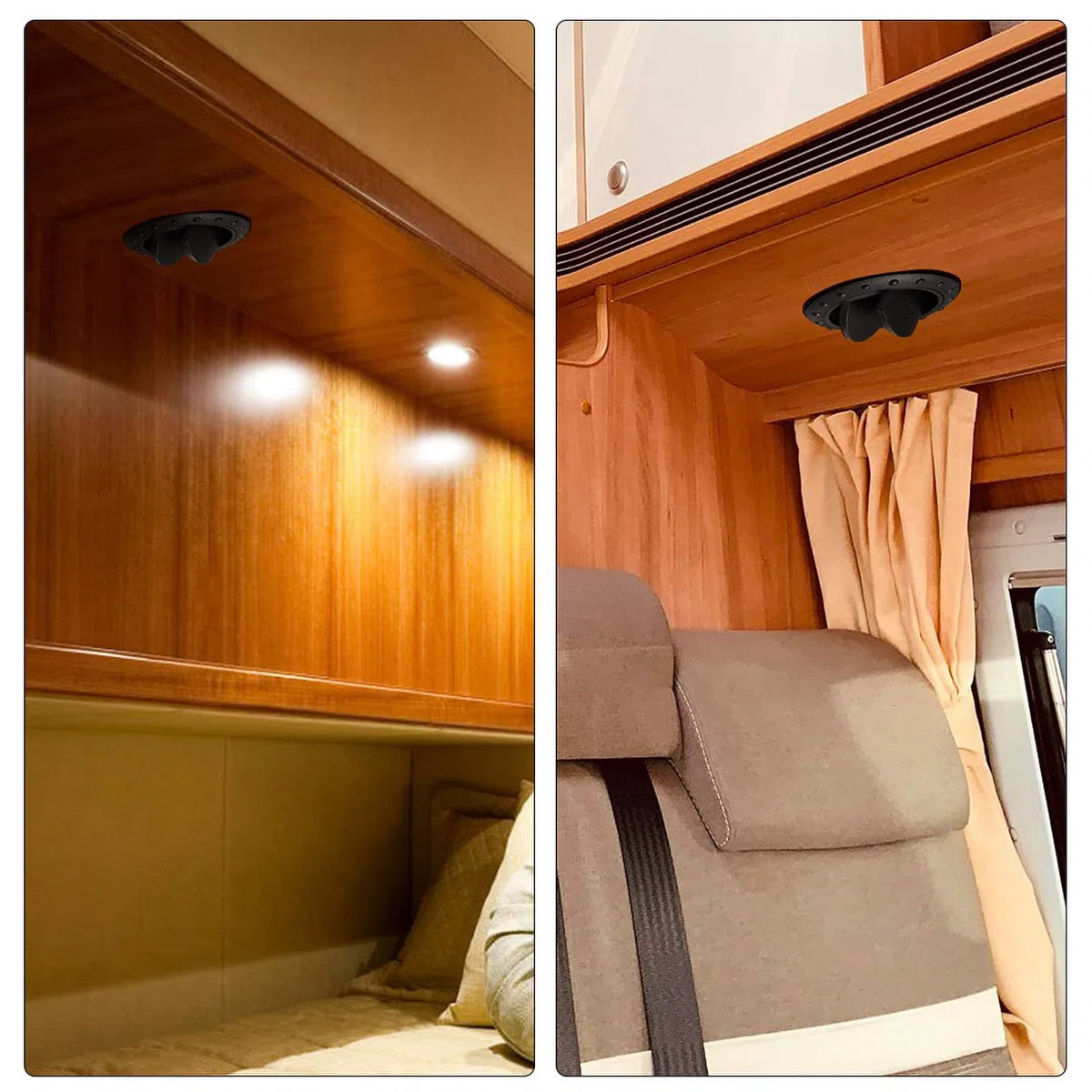 Salida de aire RV, salida de aire redonda A/C, aire acondicionado, universal, aire de escape, ventilación giratoria para autocaravana, yate, barco, baño, oficina, cocina