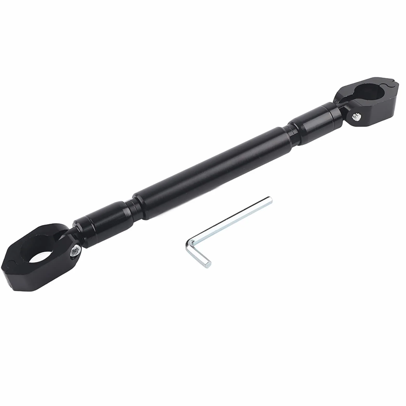 Barra de equilibrio universal Ymiko 22mm manillar moto aleación de aluminio negro