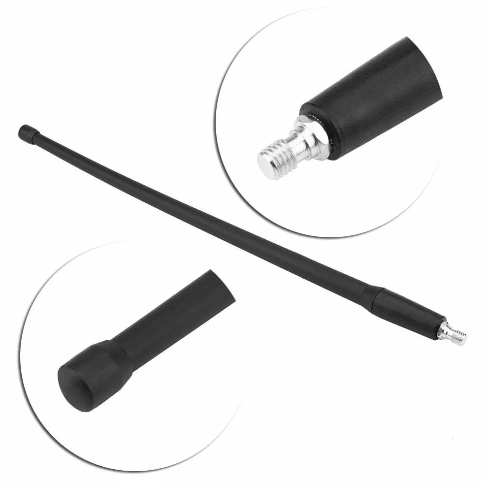 Antena de automóvil Delaman Reemplazo de Antena Aérea de 13 Pulgadas para Jeep Wrangler JK JKU JL 2008-2017