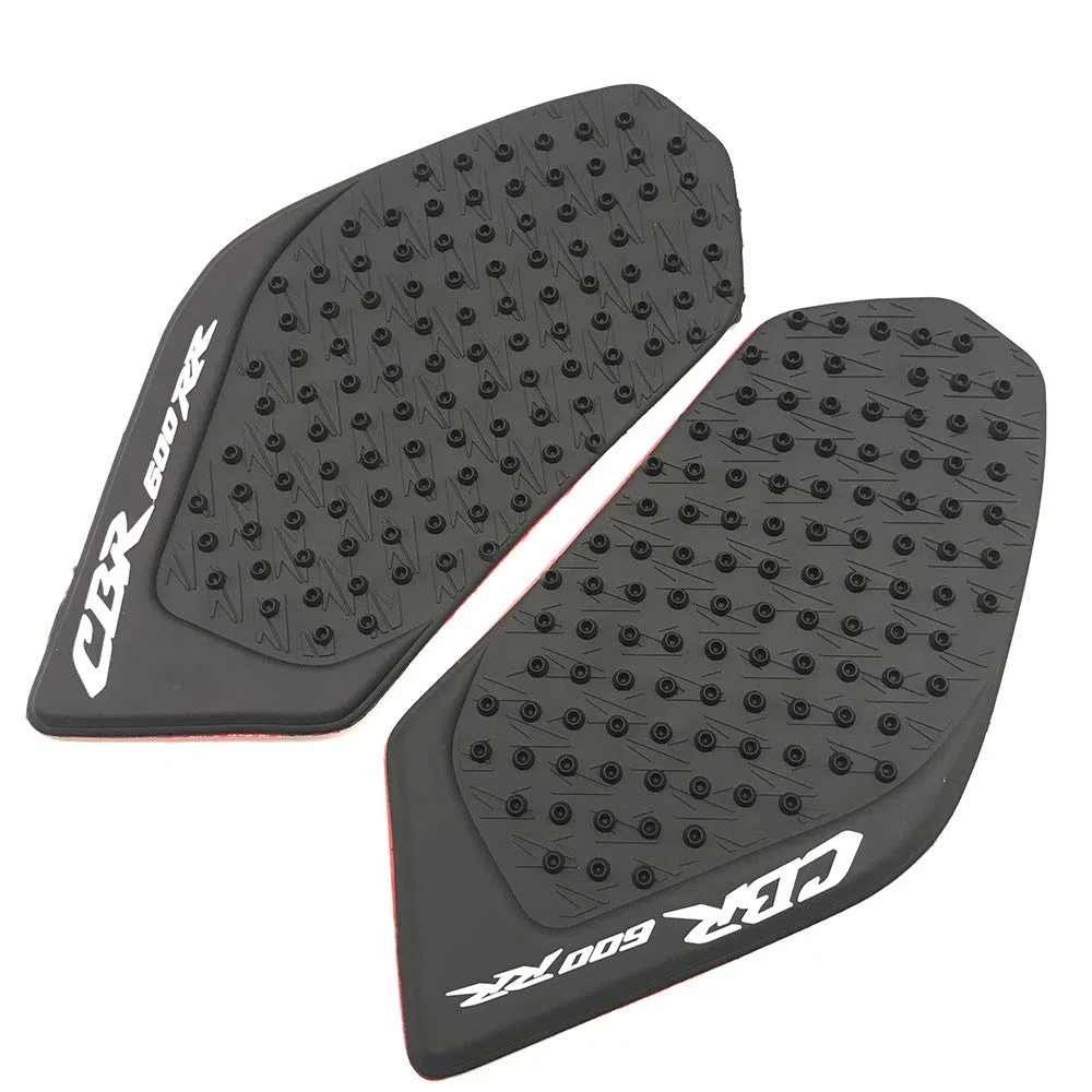 Riloer Adhesivo antideslizante para depósito de combustible, adhesivo lateral antideslizante, protector para H0nda CBR600RR F5 2003 2005 2006